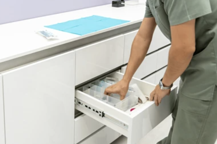 Drawer of files