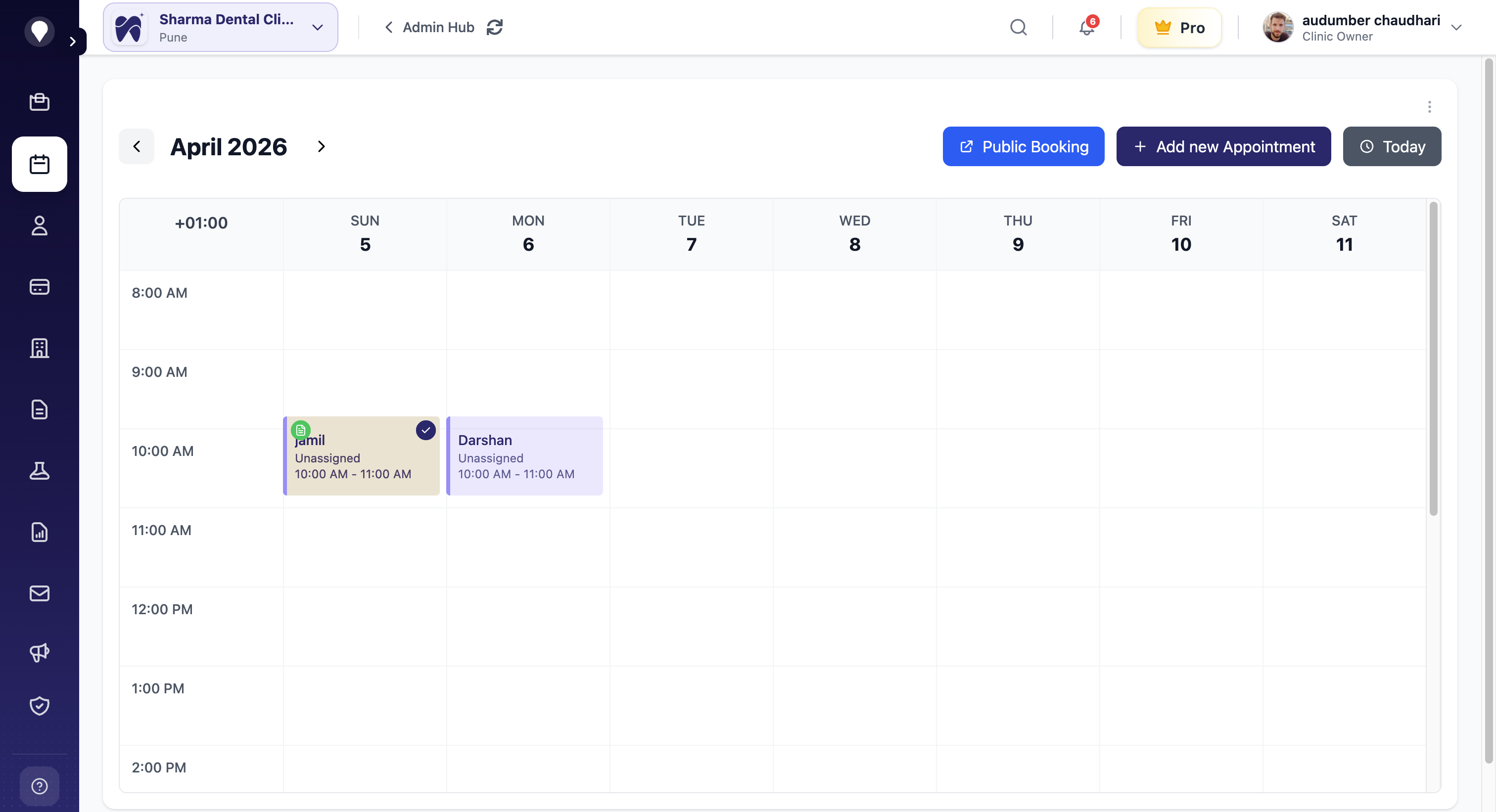 MolarPlus Dental Appointment Scheduling screenshot